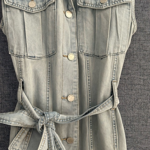 Blank NYC Light Blue Denim Dress - Picture 2 of 6